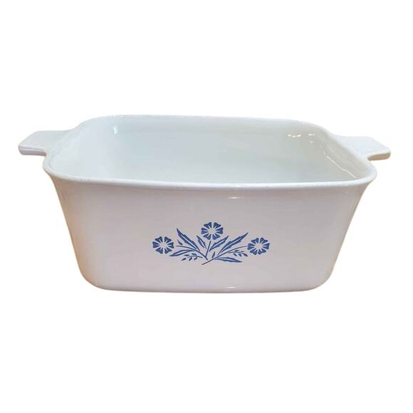 Corning Ware Blue Cornflower Meatloaf/Bread Pan Vintage - Picture 1 of 8